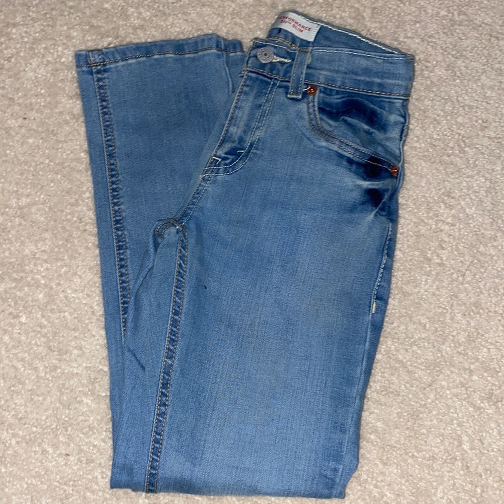 NWOT - Boys (10) Straight Fit Stretchy Jeans